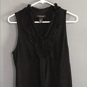 Ruffle V-neck Tank